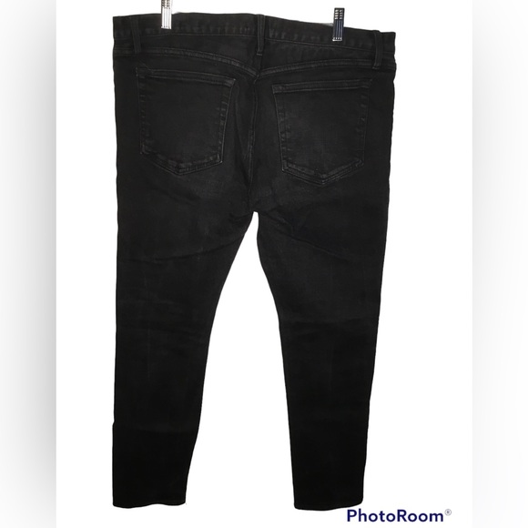 J. Crew Men’s Merchantile Flex Slim Jeans - Black - 35 x 32 - EUC. - Picture 2 of 3